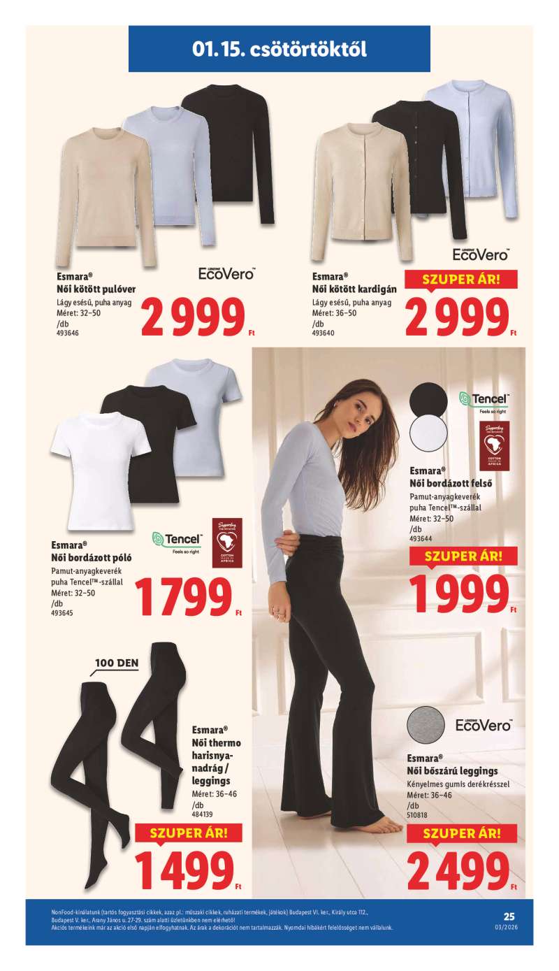 Lidl Érvényes 01.15-től 25 oldal