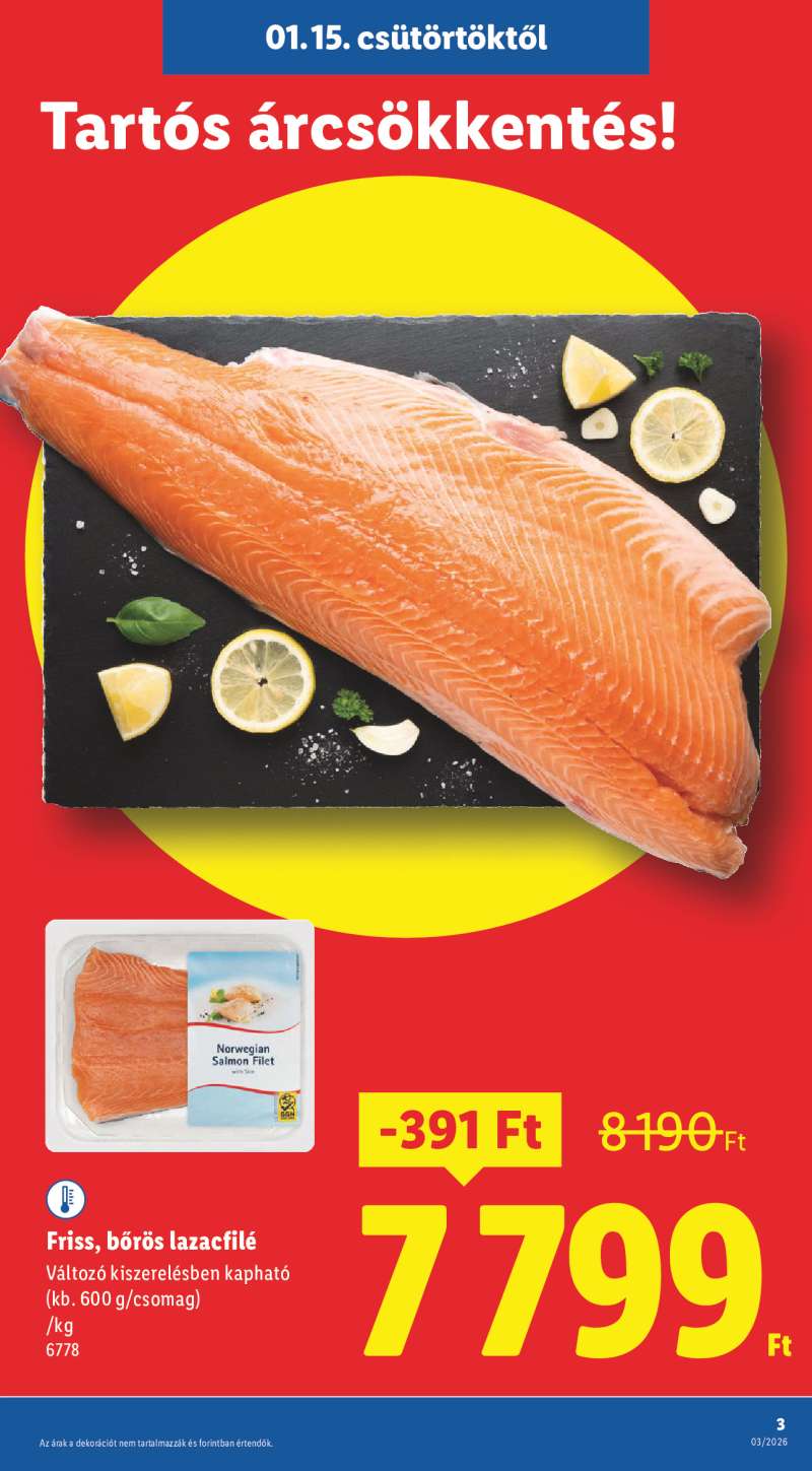 Lidl Érvényes 01.15-től 3 oldal