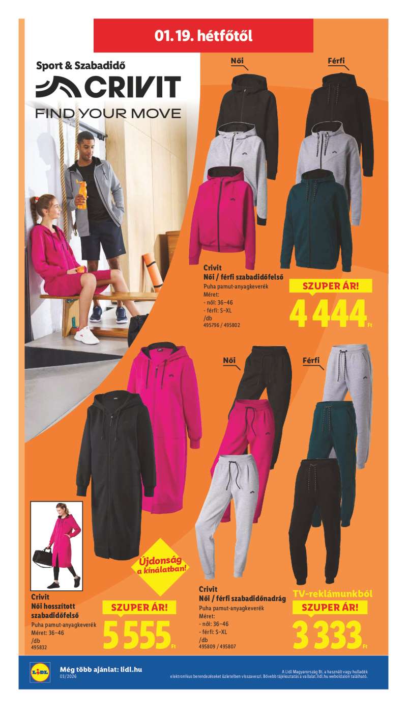 Lidl Érvényes 01.15-től 34 oldal