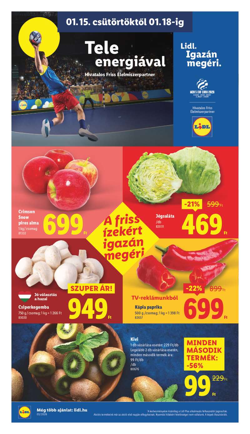 Lidl Érvényes 01.15-től 4 oldal