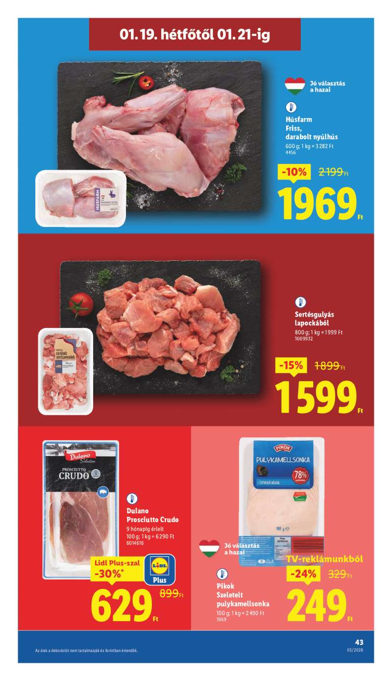 Lidl Érvényes 01.15-től 43 oldal