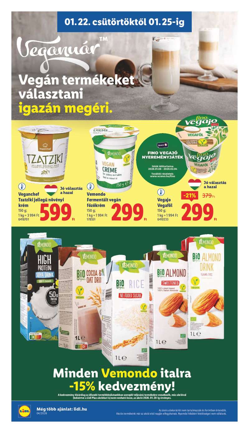 Lidl Érvényes 01.22-től 16 oldal