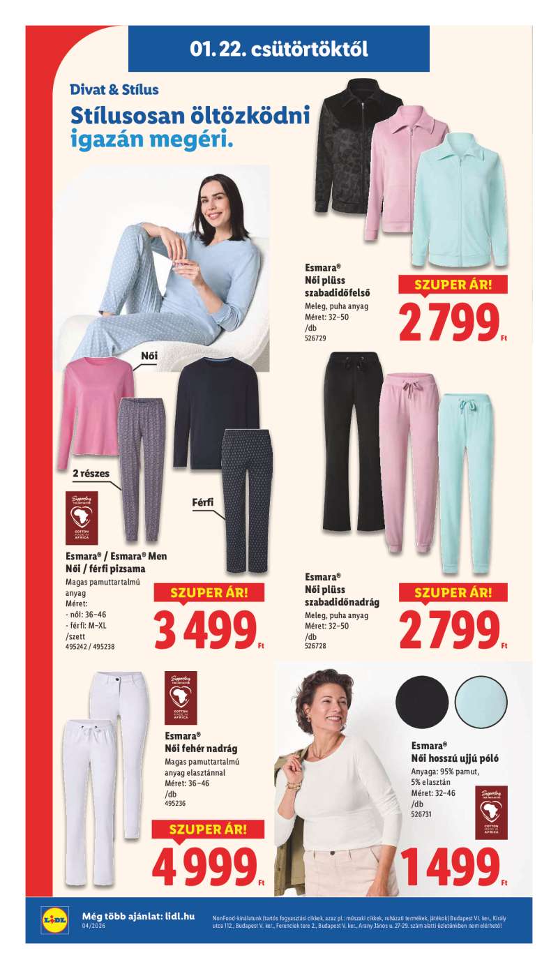Lidl Érvényes 01.22-től 30 oldal