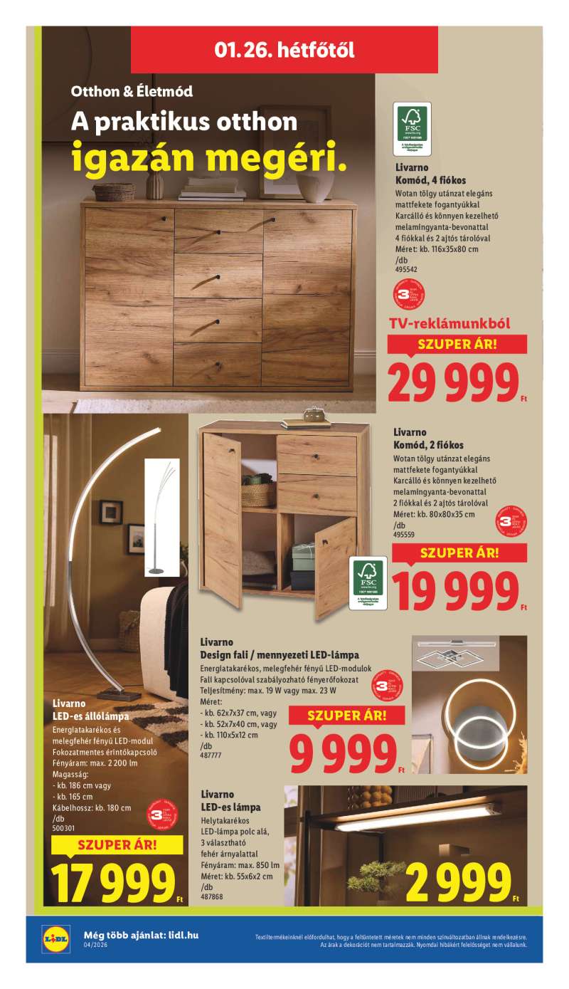 Lidl Érvényes 01.22-től 38 oldal