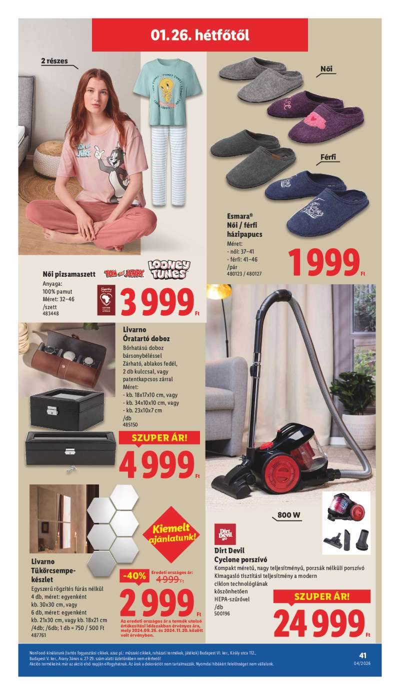 Lidl Érvényes 01.22-től 41 oldal
