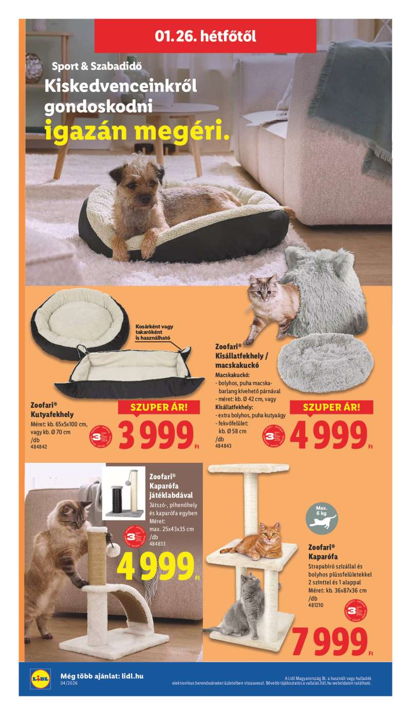 Lidl Érvényes 01.22-től 44 oldal
