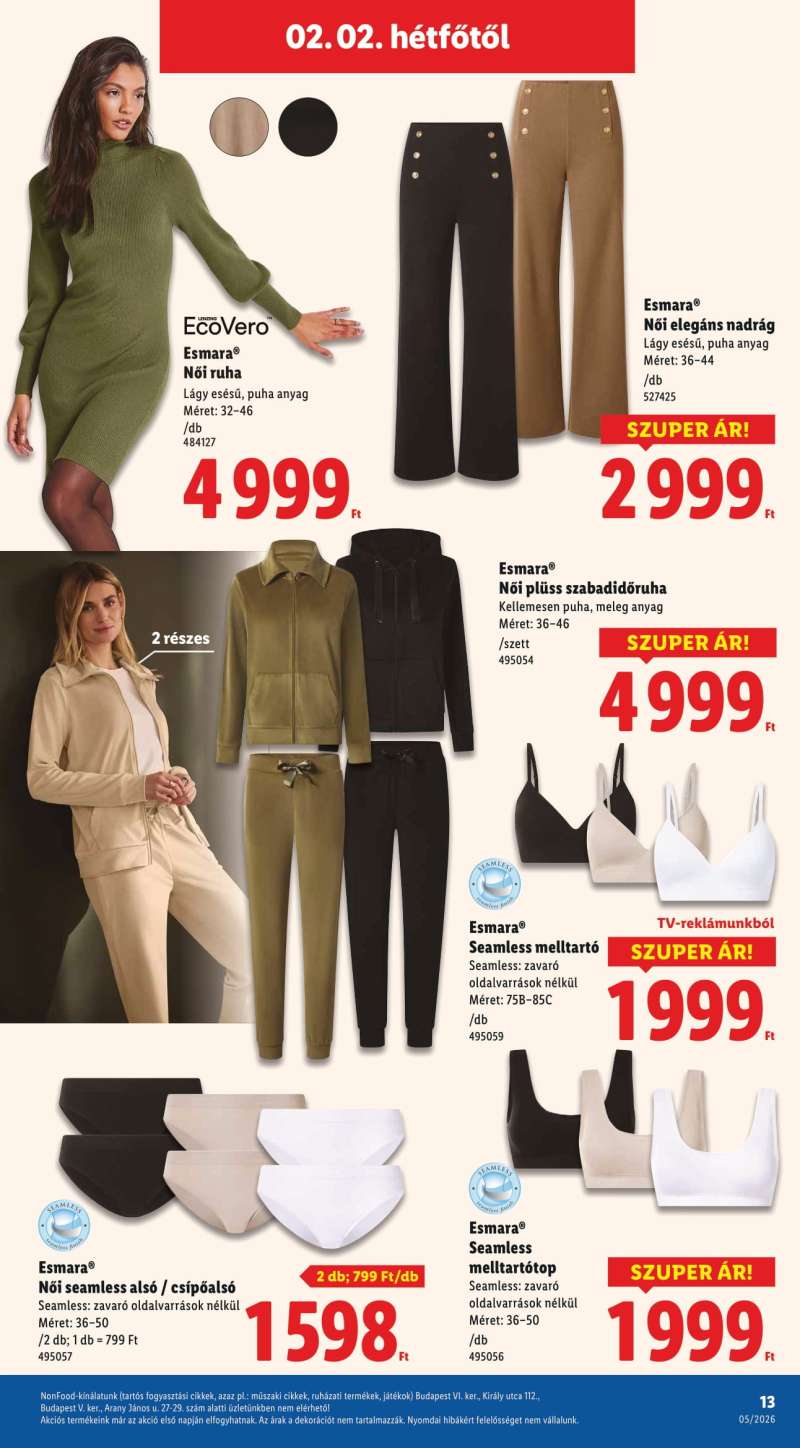Lidl Akciós Újság NonFood 13 oldal
