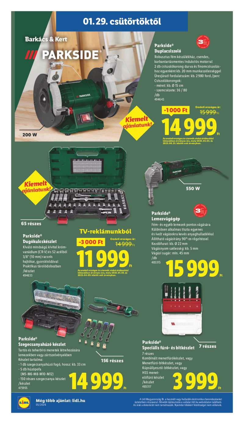 Lidl Érvényes 01.29-től 24 oldal