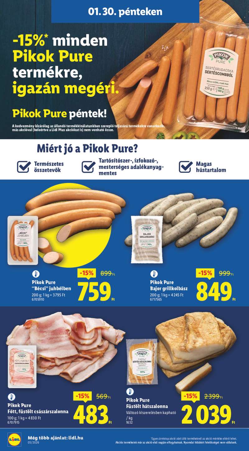 Lidl Érvényes 01.29-től 30 oldal