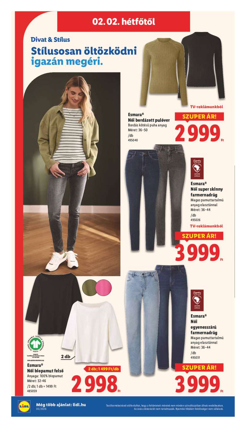 Lidl Érvényes 01.29-től 36 oldal