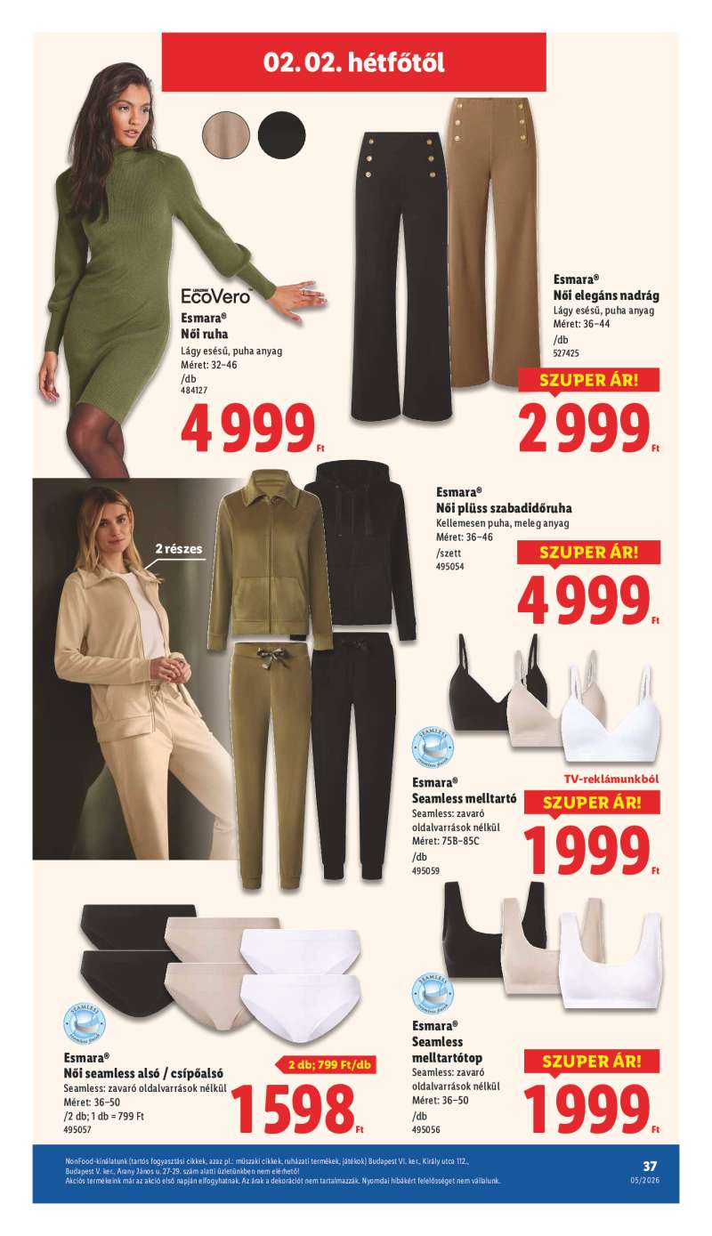 Lidl Érvényes 01.29-től 37 oldal