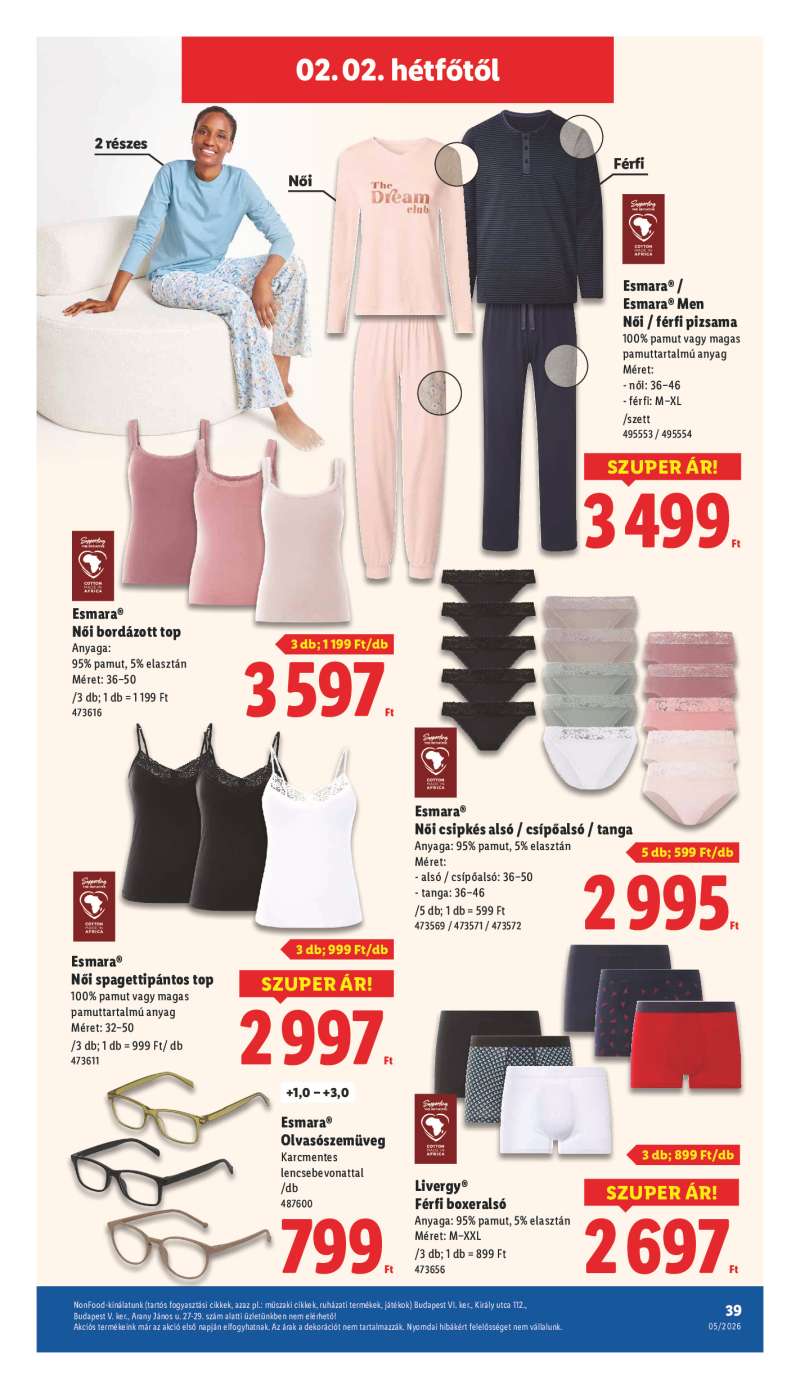 Lidl Érvényes 01.29-től 39 oldal