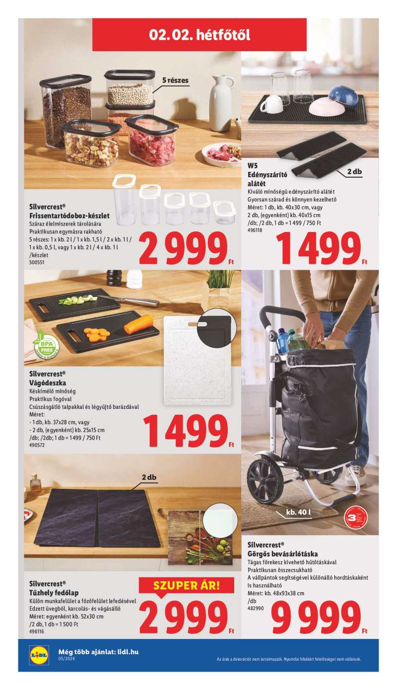 Lidl Érvényes 01.29-től 42 oldal