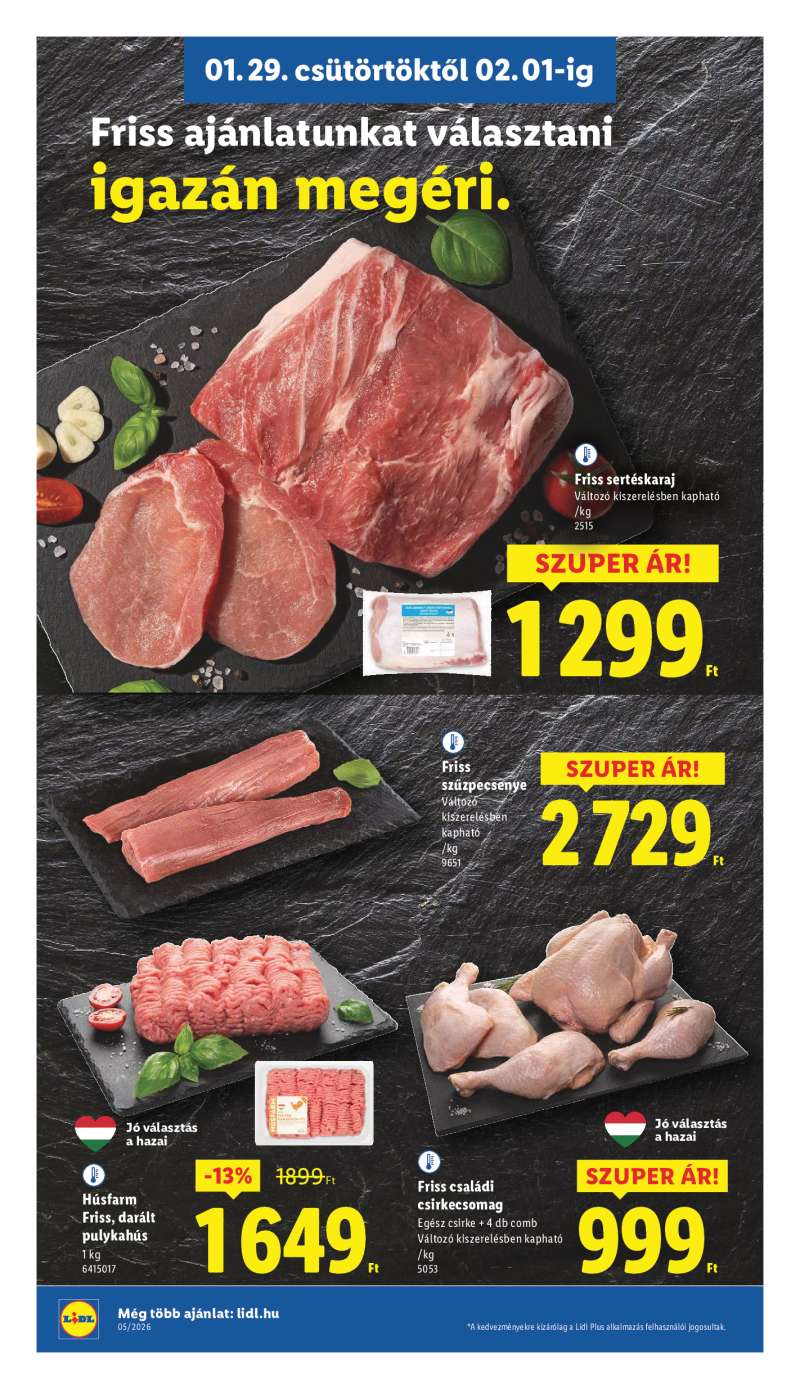 Lidl Érvényes 01.29-től 6 oldal