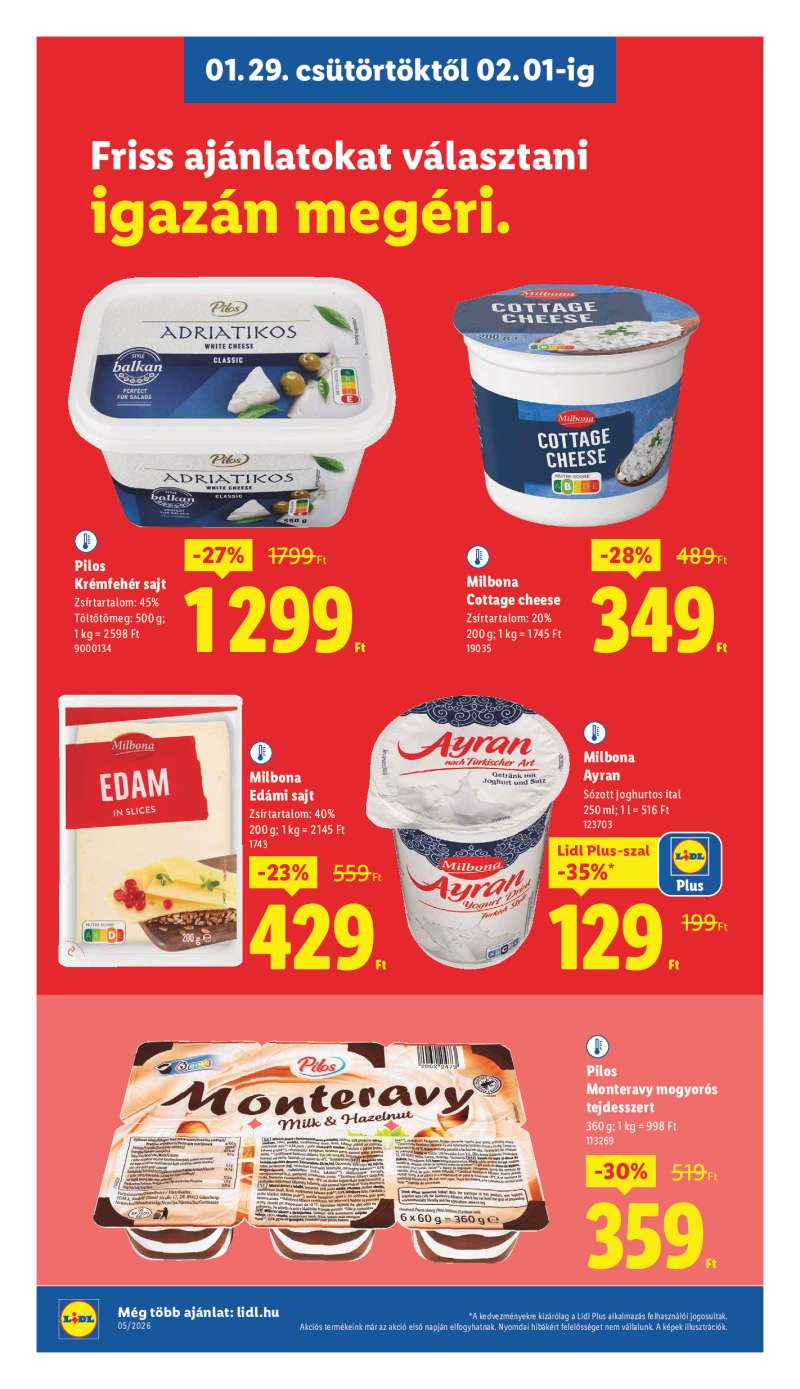 Lidl Érvényes 01.29-től 8 oldal