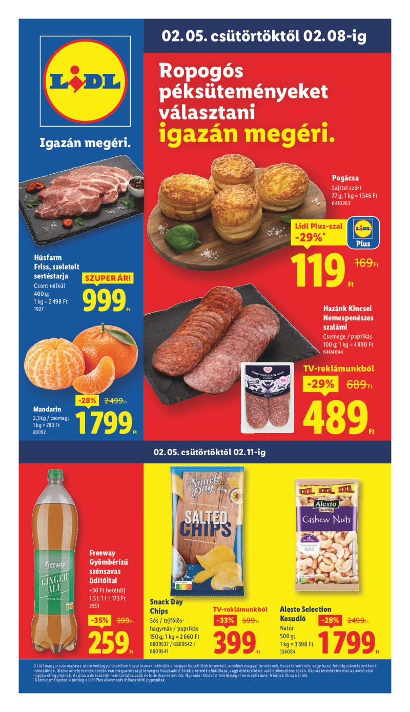 Lidl Érvényes 02.05-től 1 oldal