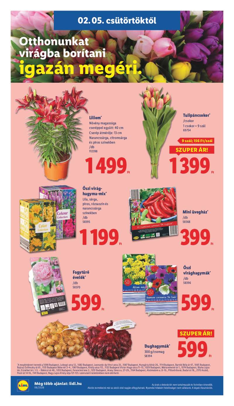 Lidl Érvényes 02.05-től 16 oldal