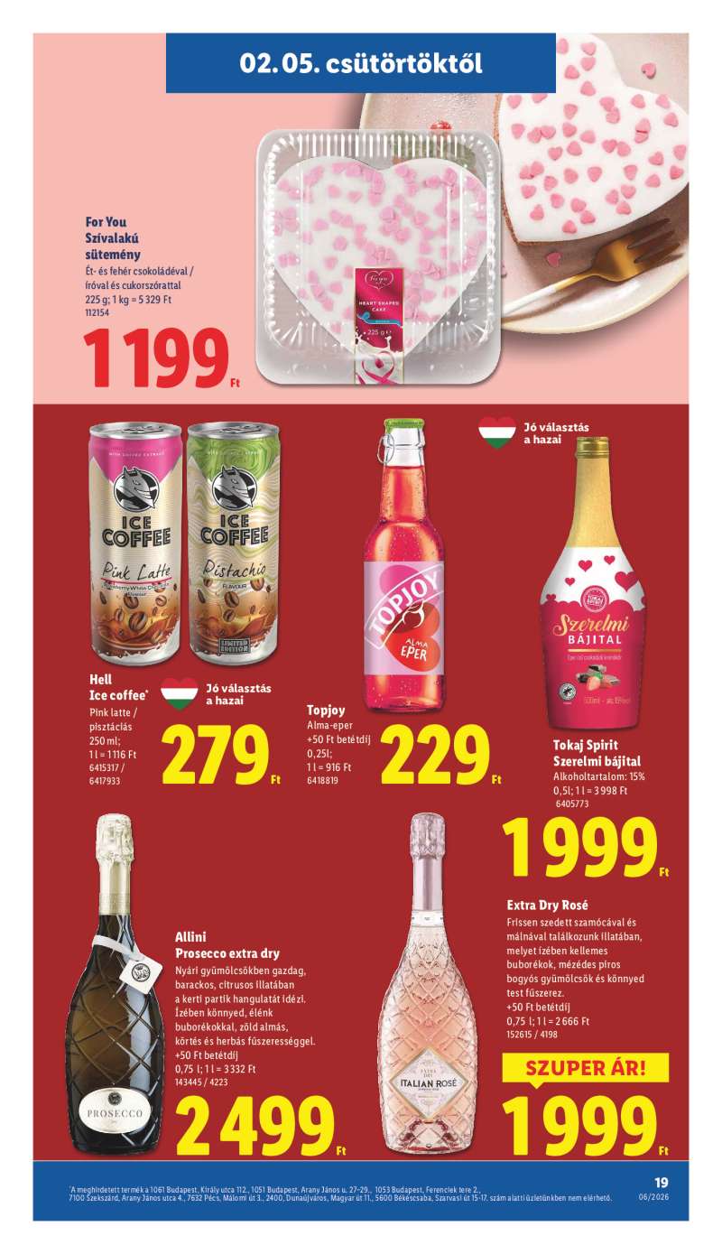 Lidl Érvényes 02.05-től 19 oldal