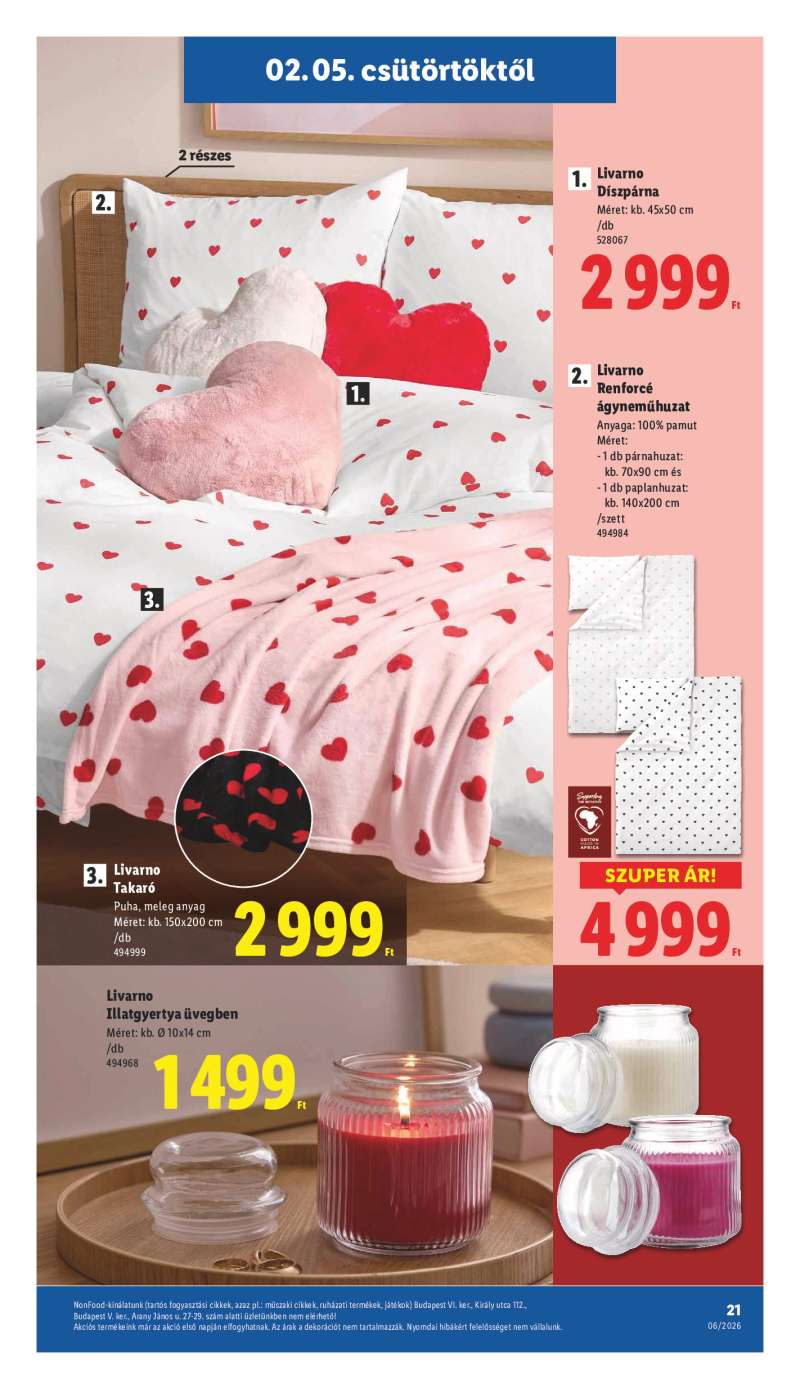 Lidl Érvényes 02.05-től 21 oldal
