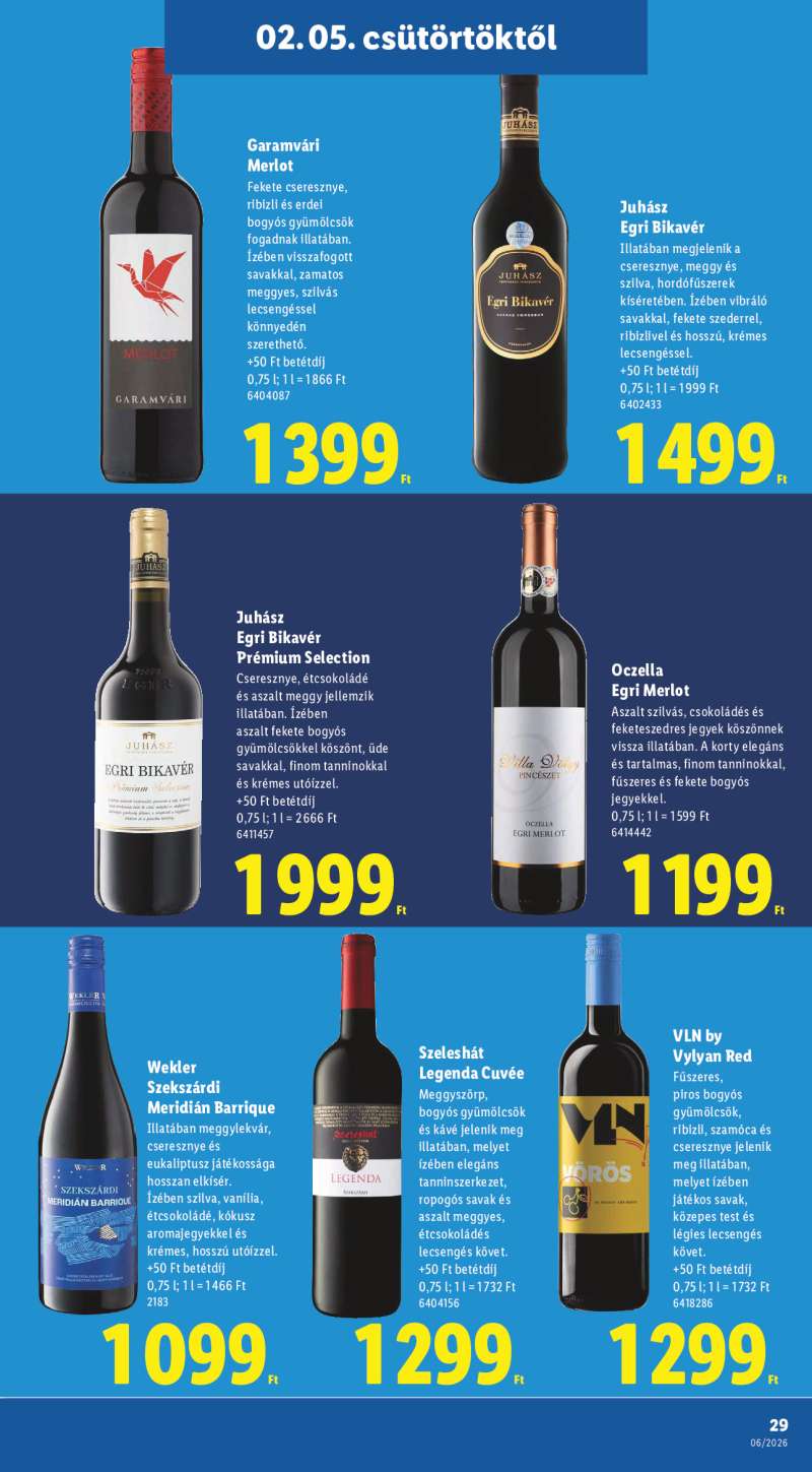 Lidl Érvényes 02.05-től 29 oldal