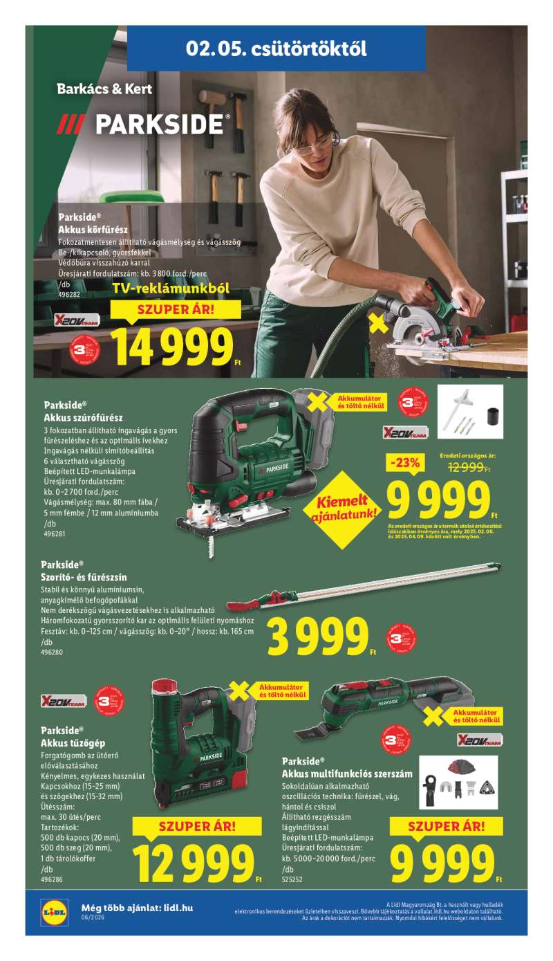 Lidl Érvényes 02.05-től 30 oldal