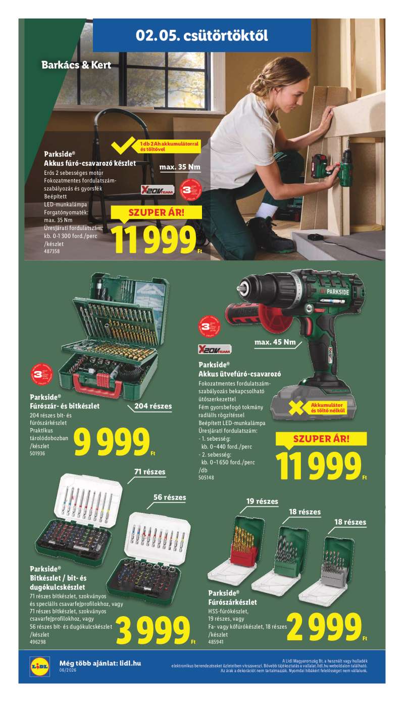Lidl Érvényes 02.05-től 32 oldal