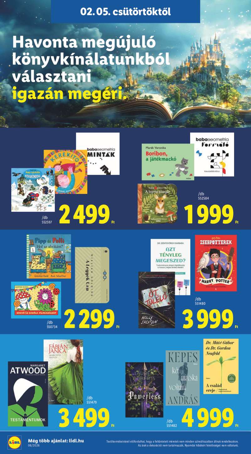 Lidl Érvényes 02.05-től 36 oldal
