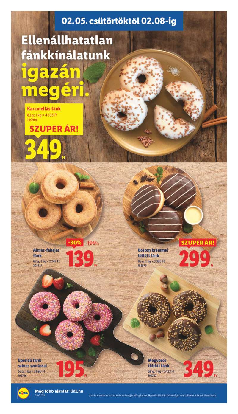 Lidl Érvényes 02.05-től 4 oldal
