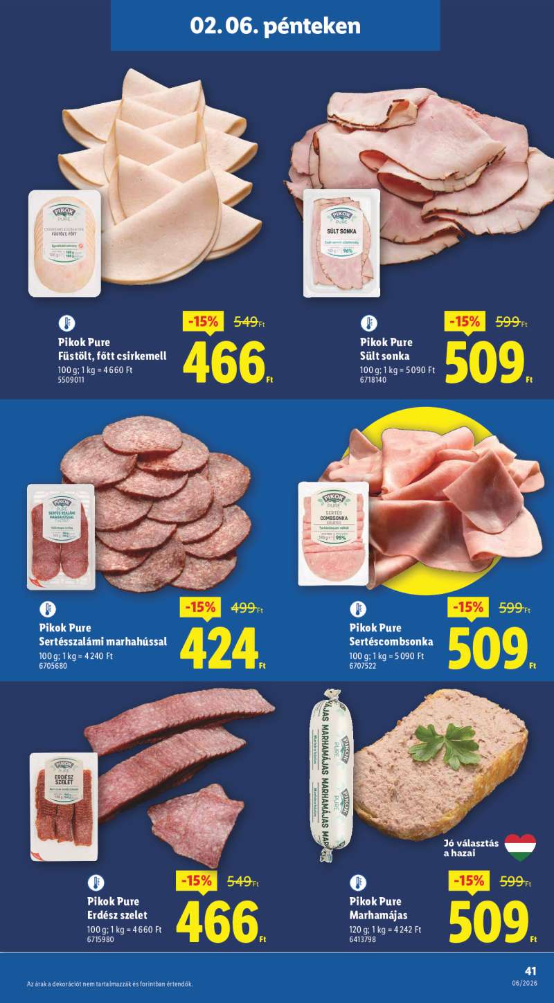 Lidl Érvényes 02.05-től 41 oldal