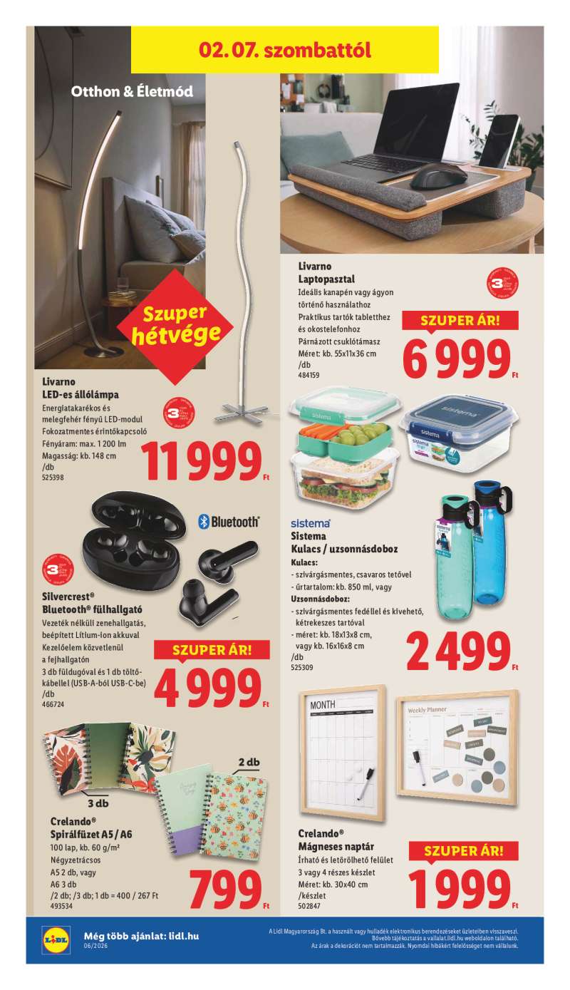 Lidl Érvényes 02.05-től 44 oldal