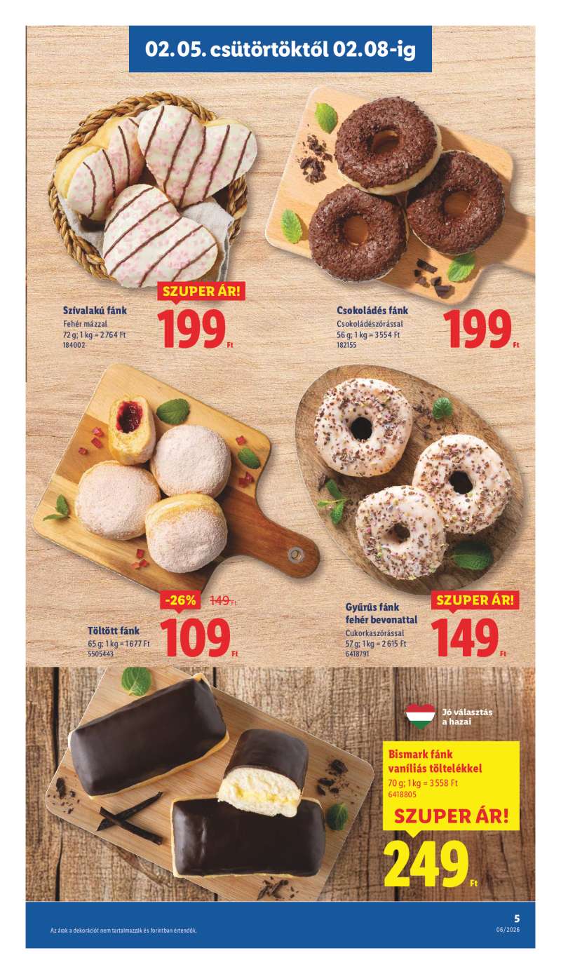 Lidl Érvényes 02.05-től 5 oldal
