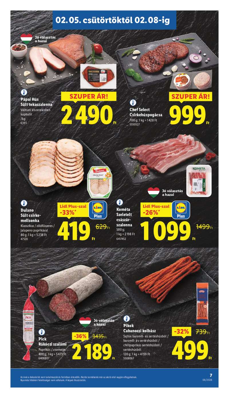 Lidl Érvényes 02.05-től 7 oldal