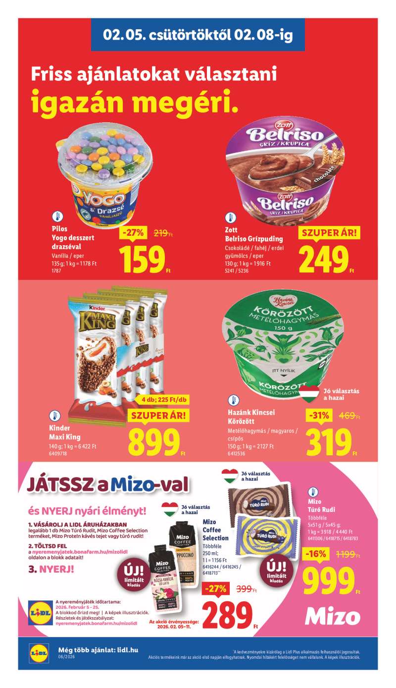 Lidl Érvényes 02.05-től 8 oldal