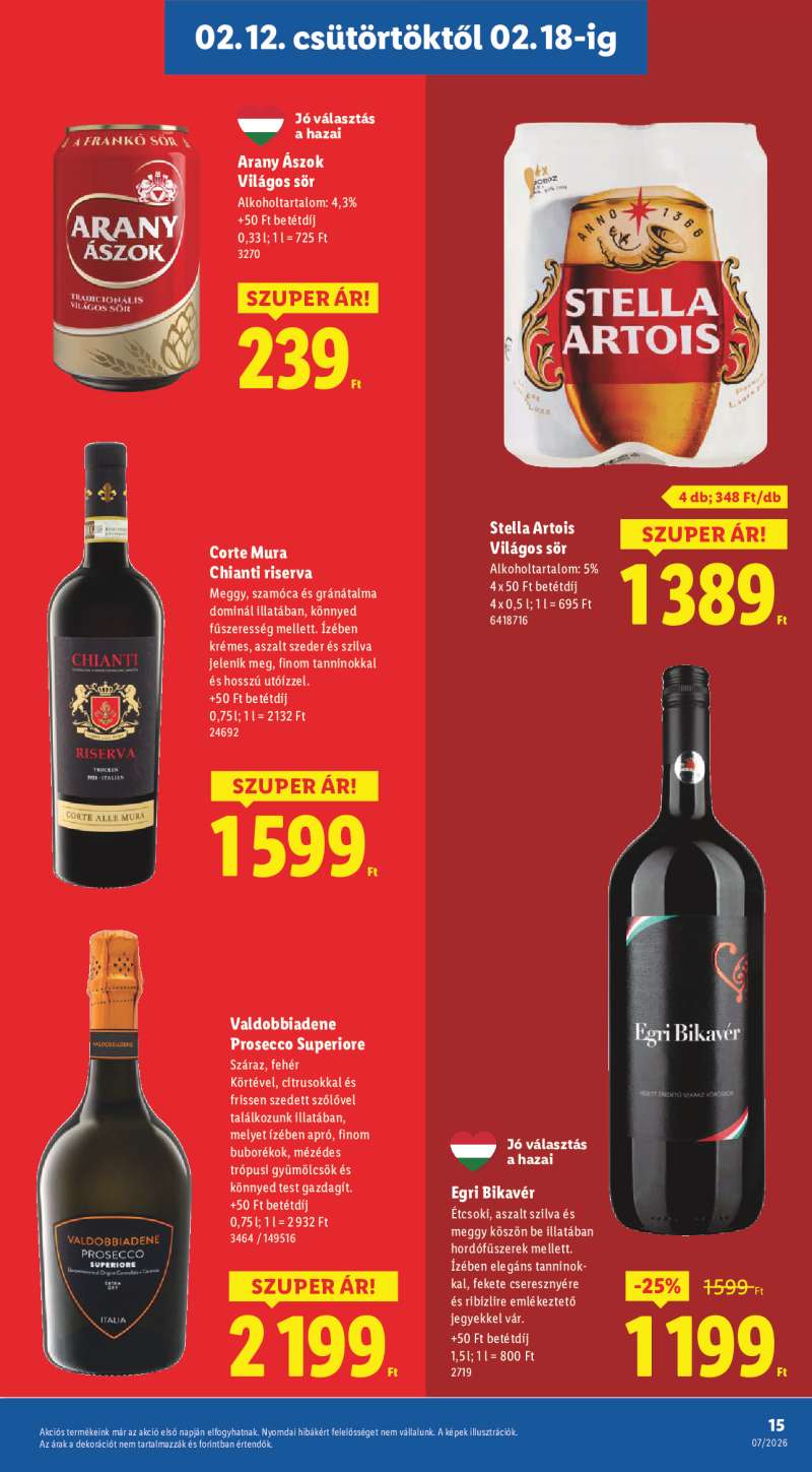 Lidl Érvényes 02.12-től 13 oldal