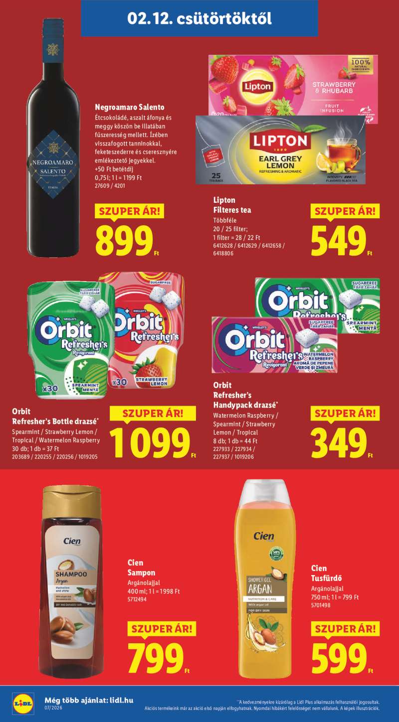 Lidl Érvényes 02.12-től 14 oldal