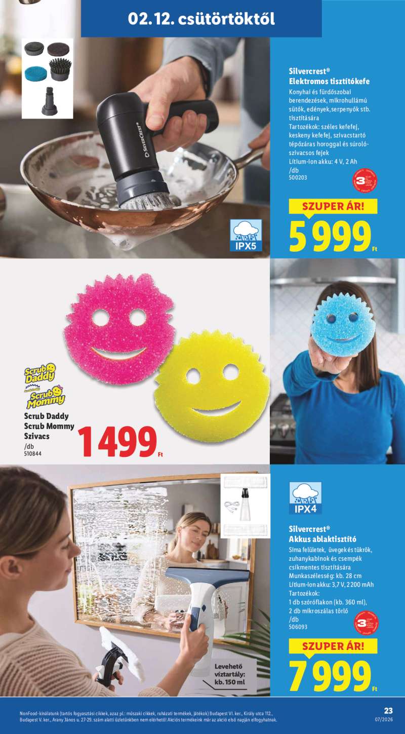 Lidl Érvényes 02.12-től 23 oldal