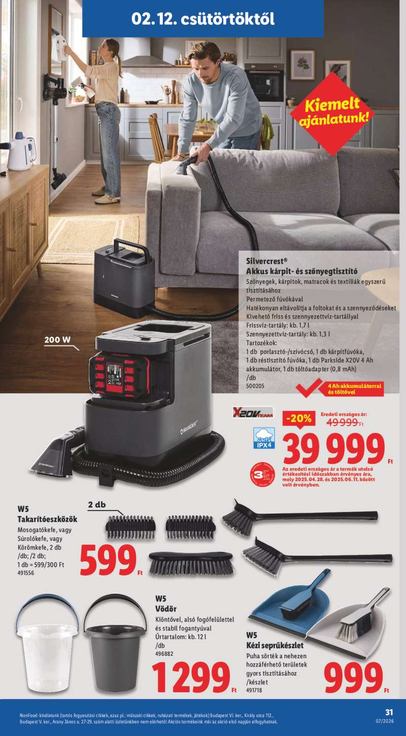 Lidl Érvényes 02.12-től 31 oldal