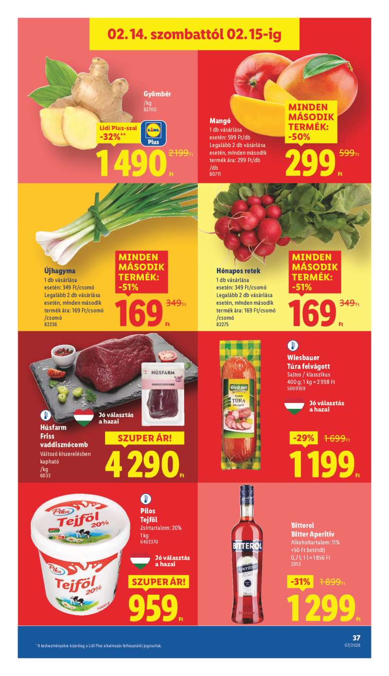 Lidl Érvényes 02.12-től 37 oldal