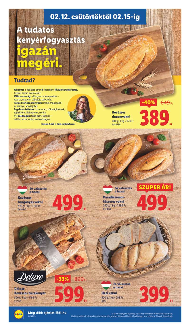 Lidl Érvényes 02.12-től 4 oldal