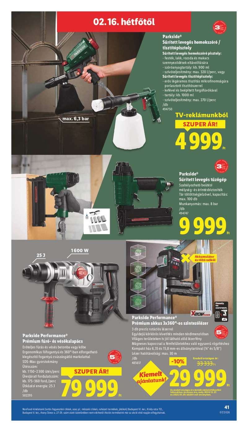 Lidl Érvényes 02.12-től 41 oldal