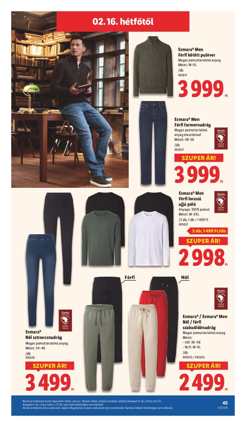 Lidl Érvényes 02.12-től 45 oldal