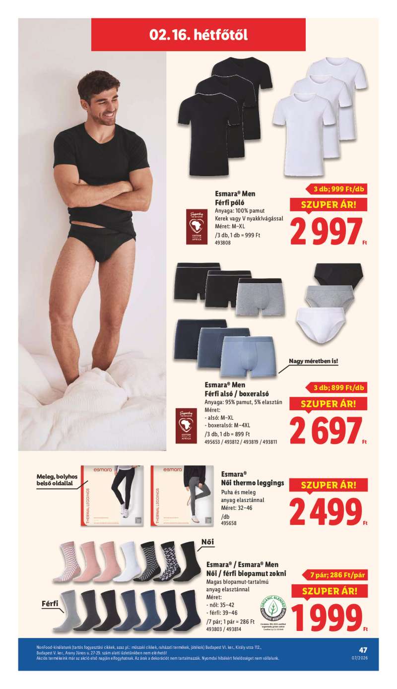 Lidl Érvényes 02.12-től 47 oldal