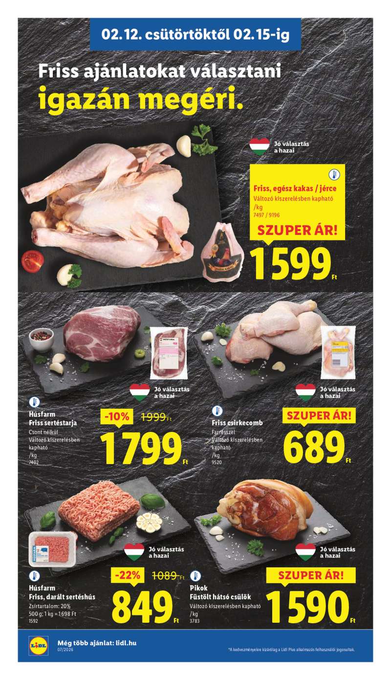 Lidl Érvényes 02.12-től 6 oldal