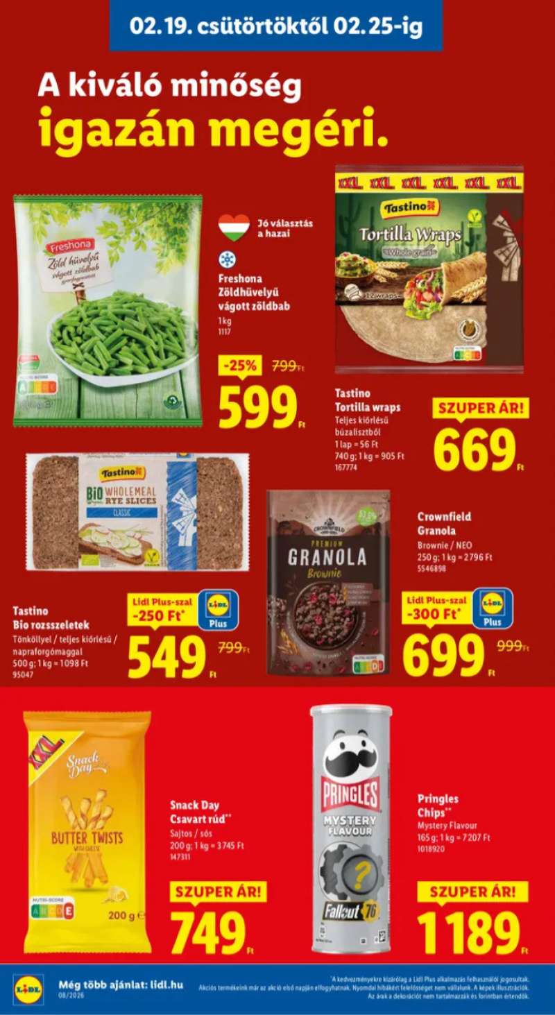 Lidl Akciós Újság 10 oldal