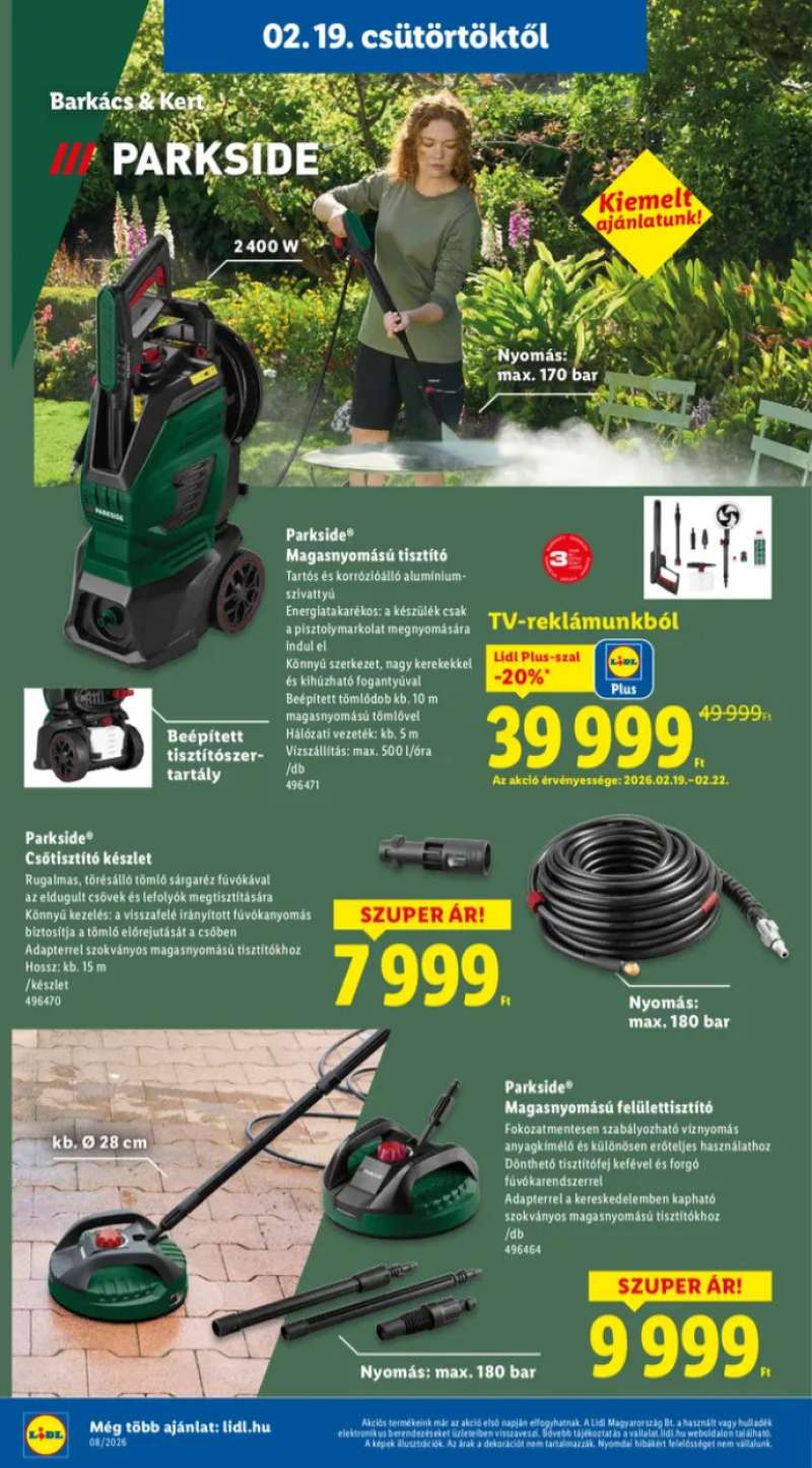 Lidl Akciós Újság 20 oldal