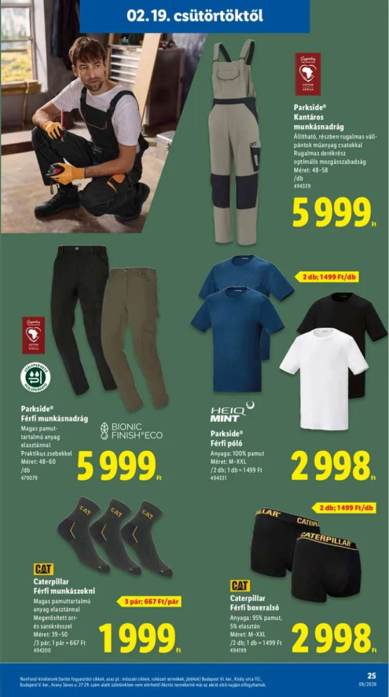 Lidl Akciós Újság 25 oldal