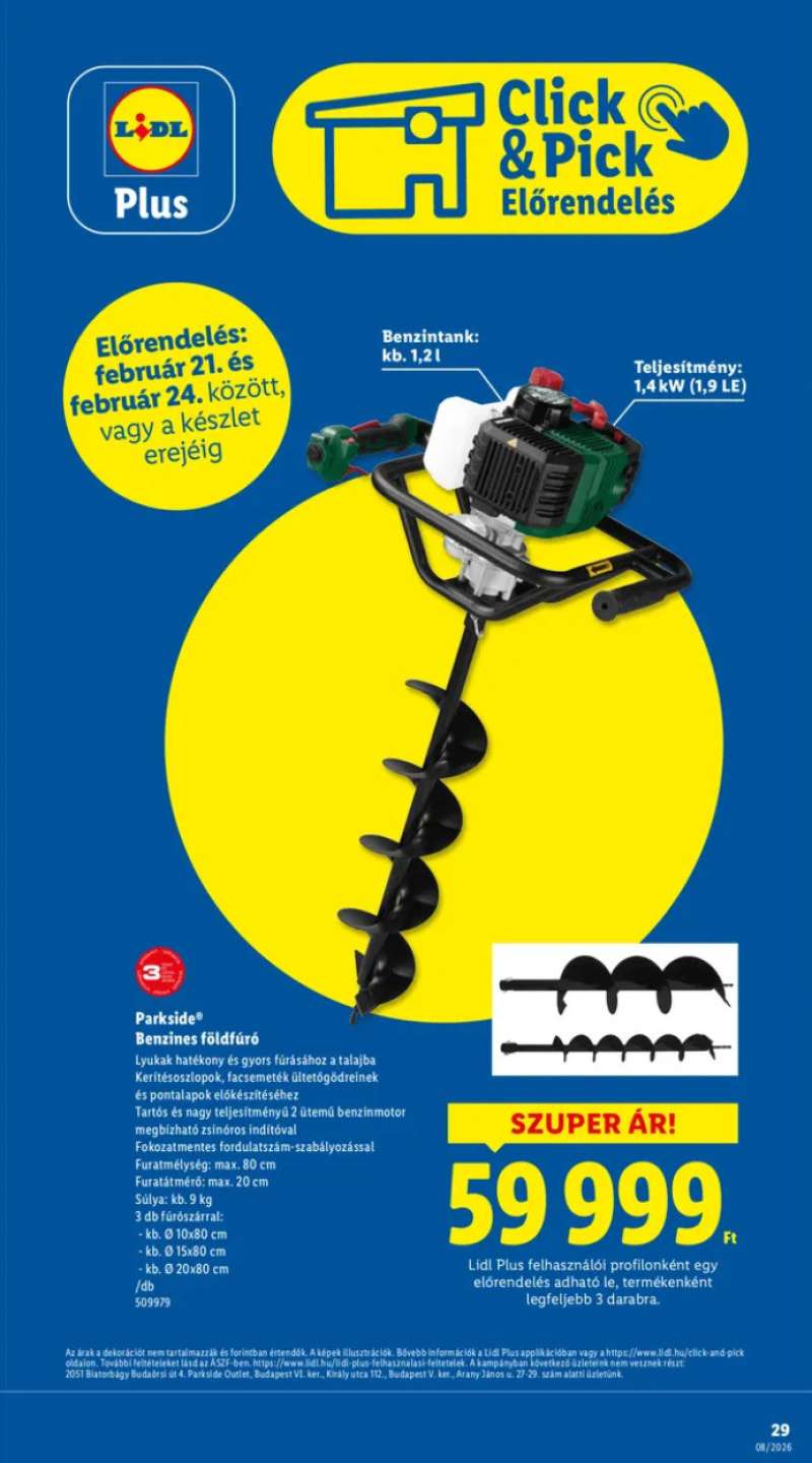 Lidl Akciós Újság 29 oldal