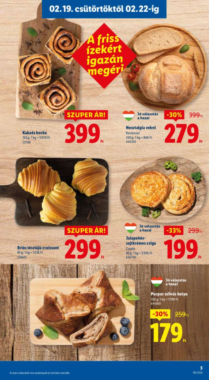 Lidl Akciós Újság 3 oldal