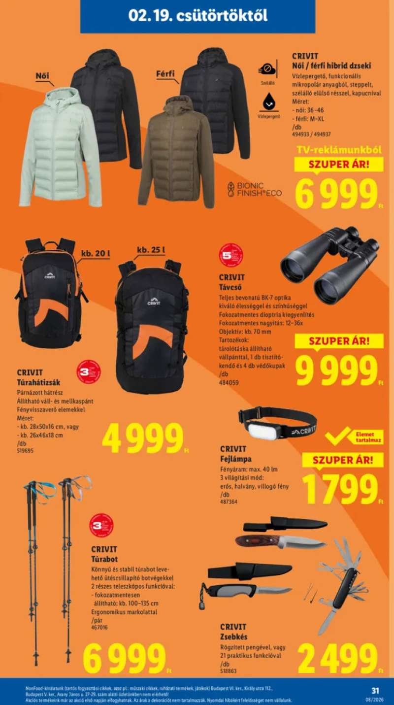 Lidl Akciós Újság 31 oldal