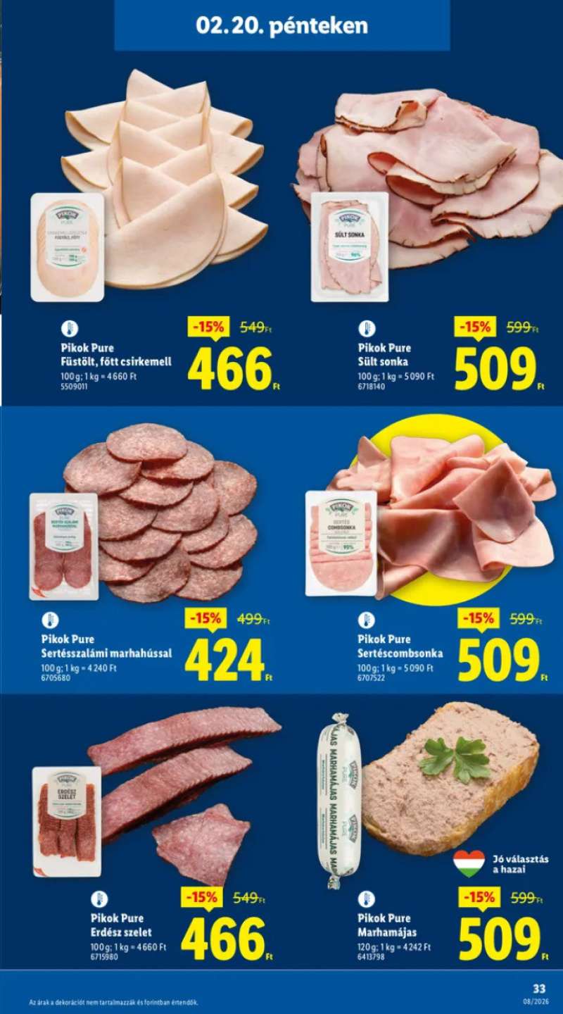 Lidl Akciós Újság 33 oldal